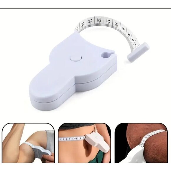 WHITE Set of 3 Body Measurement Tape Measures NEW - Picture 5 of 5